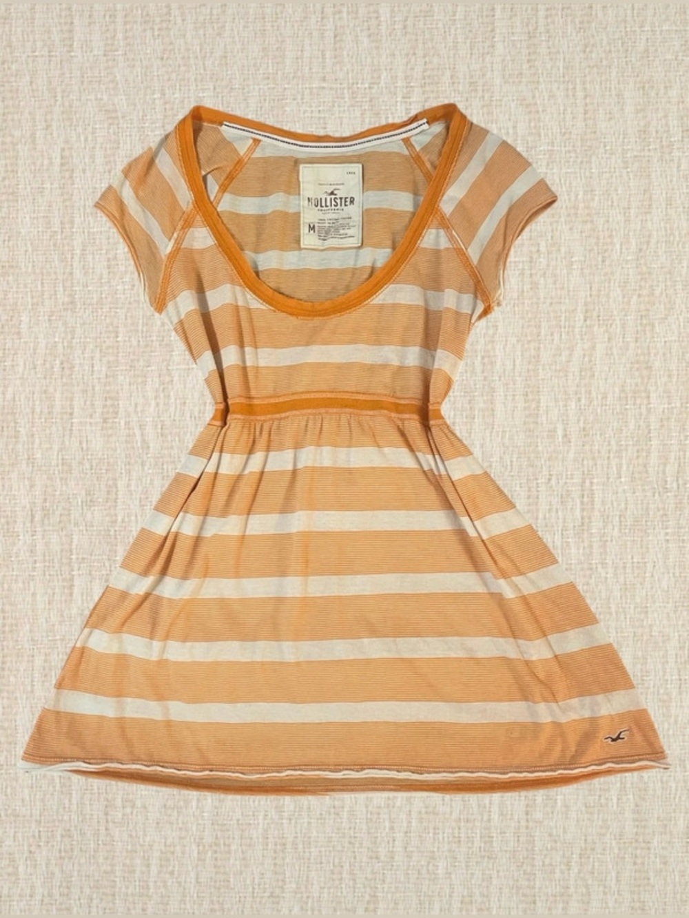 Vintage Y2K Hollister Rare Orange Striped
Babydoll